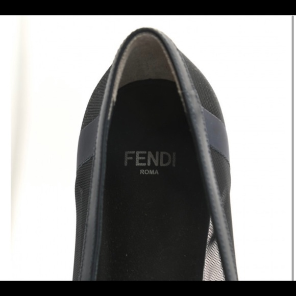 Fendi authentic pointed mesh flats - Picture 8 of 9